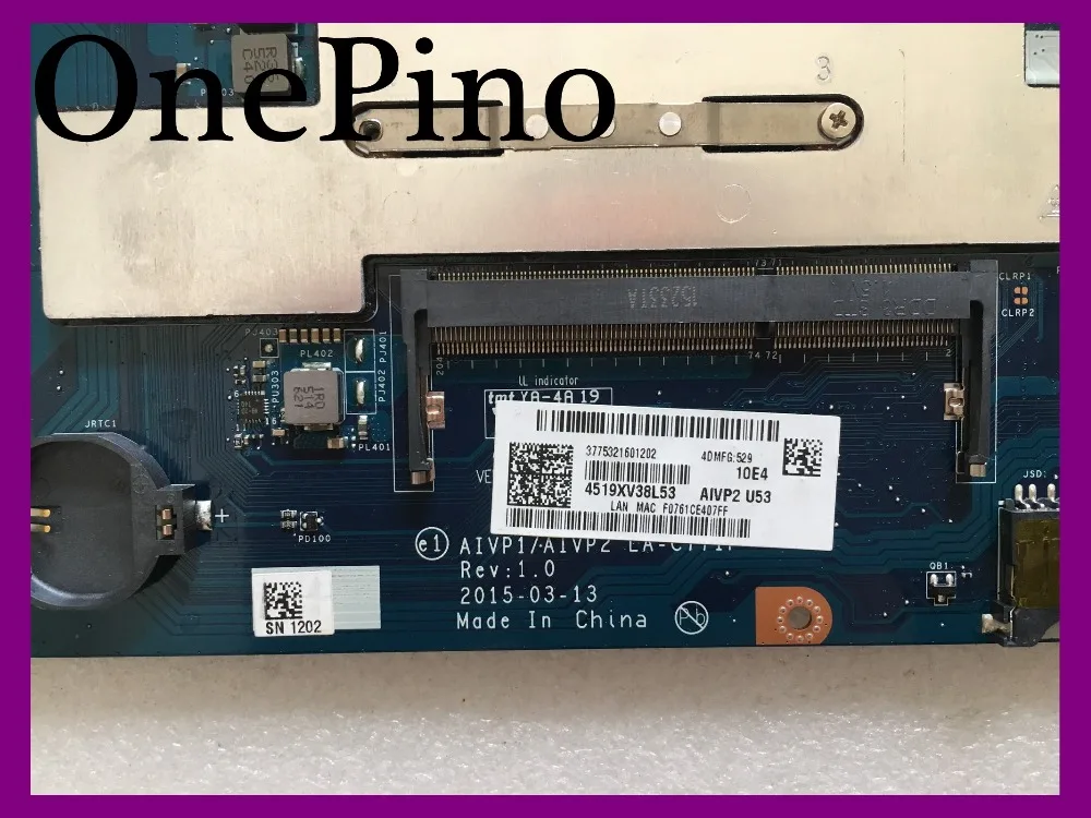 AIVP1/AIVP2 LA-C771P اللوحة لينوفو 100-15IBY اللوحة المحمول اختبار العامل AIVP1/AIVP2 LA-C771P اللوحة لينوفو 100-15IBY اللوحة المحمول اختبار العامل