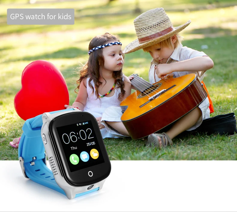 Gps трекер, детские часы, 3g, для пожилых людей, слежение, умные часы, gps, wifi, LBS, устройство определения местоположения, SOS камера, Bluetooth, Детские умные часы A19