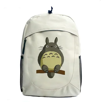 

Totoro Anime Cosplay Backpack Ogino Chihiro Cartoon Canvas Travel Backpacks Shoulders School Bag Best Students Gifts