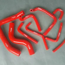 Красный силиконовый шланг для обогревателя радиатора для Mitsubishi Pajero II V20 нh NJ SUV 3.0L MPFI Petrol V6 6G72 4WD 1991-1996 Montero/SFX/Body