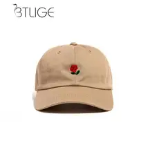 BTLIGE, женская и Мужская бейсболка с вышитыми цветами и розами, бейсболка с козырьком, аксессуары для одежды