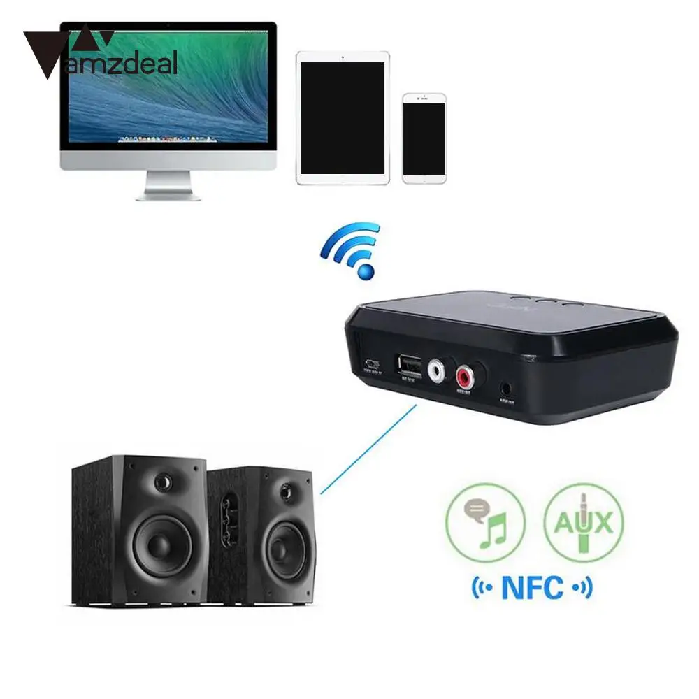  Bluetooth Dongles Bluetooth 4.1 Bluetooth Receiver Car Bluetooth Adapter 3.5mm DC5V