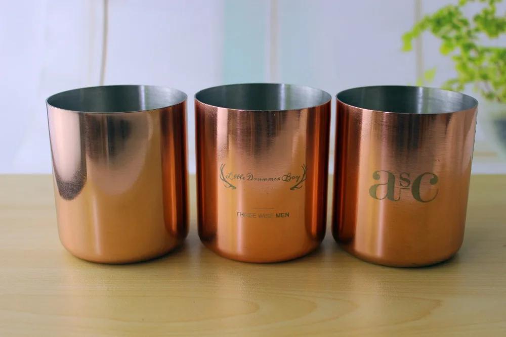 Copper plating cup,new copper wax candle cup, candle holder,brass metal