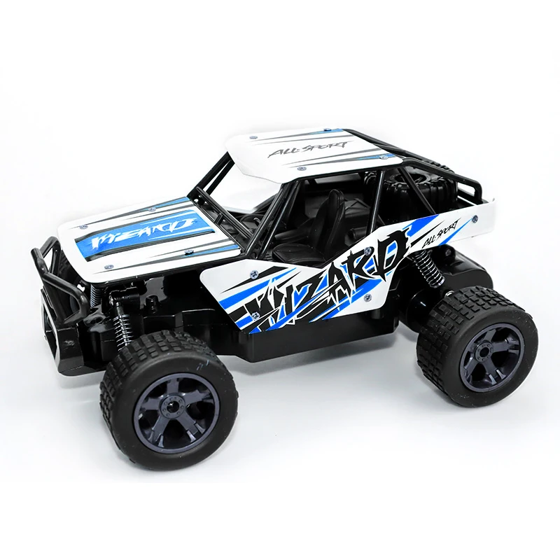 

You Want RC Cars 2.4GHz RC Car Shock Metal Absorber Shell Off-road Race Vehicle Buggy Electronic Remote Control Car Toy White