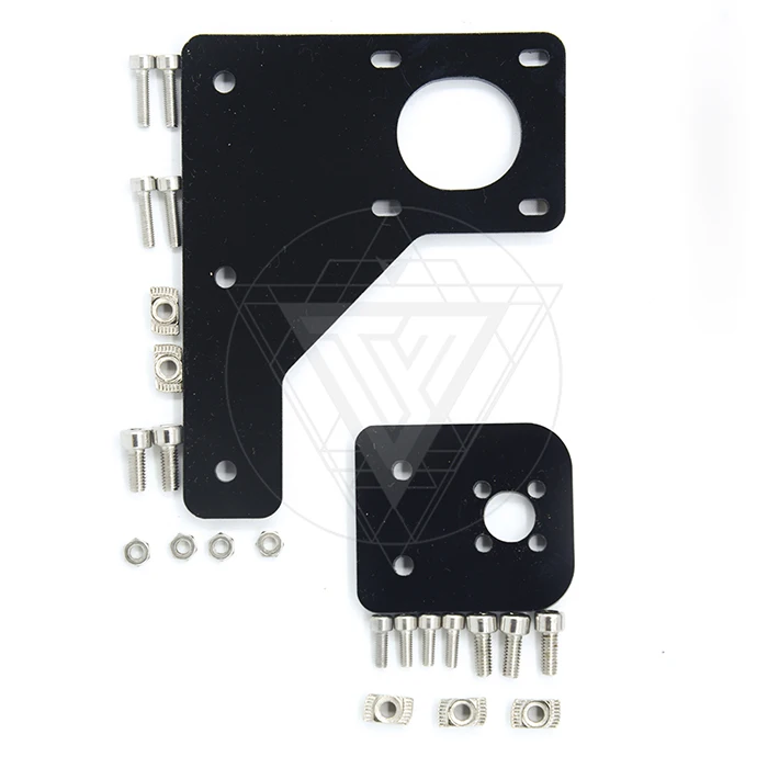 Funssor Dual Z Axis Upgrade Kit Nema 42 Шаговый двигатель и T8* 2 свинцовый винт 375 мм с латунной гайкой для тарантула 3D части принтера