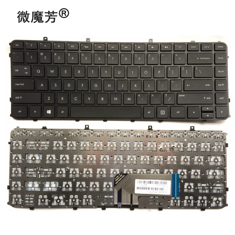 Английская клавиатура для HP Envy 4 6 4-1000 4-1100 4-1200 6-1000 6-1100 6-1200 6-Envy 4-1030us 4-1130US 4-1115DX M4 |