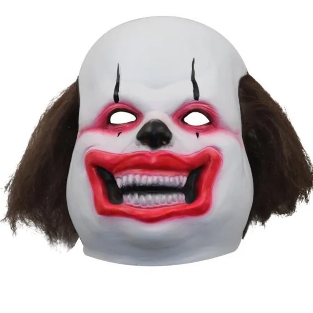 US $27.99  Halloween Horror Clown Mask Adult Latex Mask Cosplay Party Prop