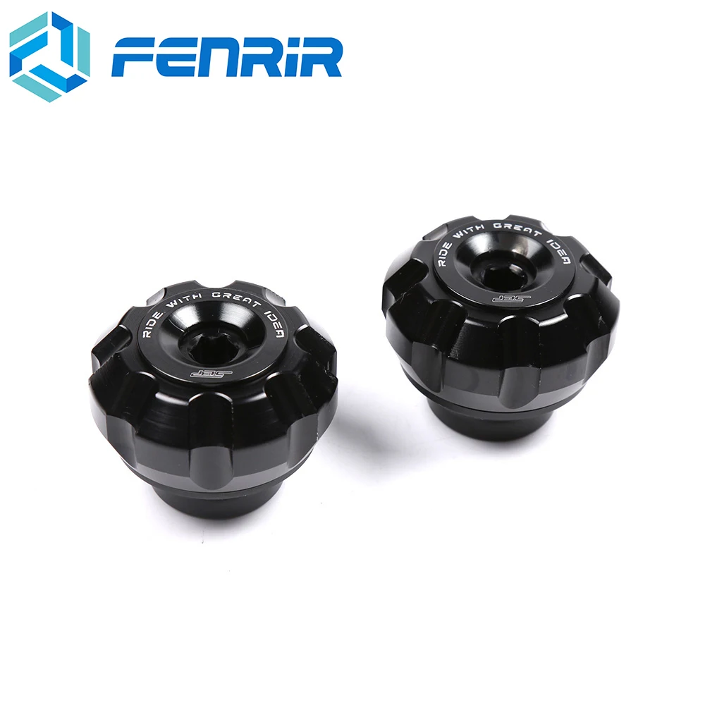 FENRIR Motorcycle Front Fork Wheel Frame Crash Sliders Falling Protection For Piaggio vespa Honda Yamaha suzuki Benelli KTM BMW |