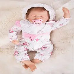 20 дюймов 52 см Силиконовые Детские куклы reborn, реалистичные куклы reborn Спящая кукла для мальчиков и девочек праздничные подарки
