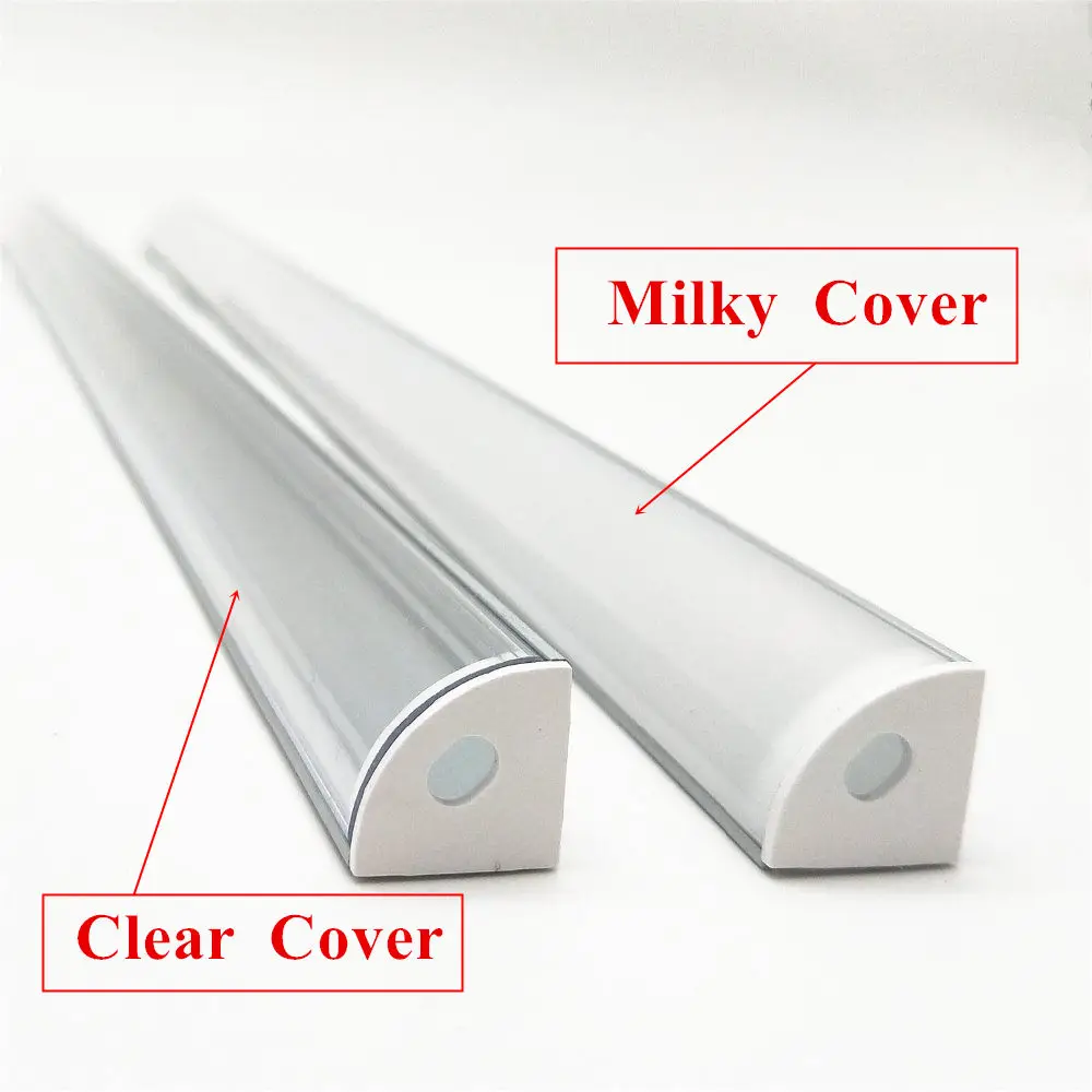 5-20pcs-50cm-led-bar-light-housing-V-shape-Triangle-Led-aluminum-profile-mikly-clear-cover