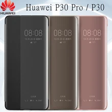 Huawei P30 Pro Чехол Официальный Смарт-Чехол из искусственной кожи флип-чехол huawei P30 Pro Чехол huawei P30 чехол для телефона Funda