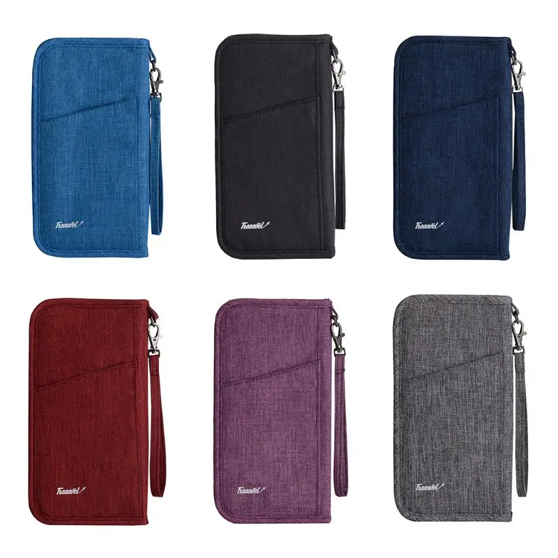 

High Quality Travel Business Passport Credit ID Card Wallet Cash Holder Organizer Purse Bag