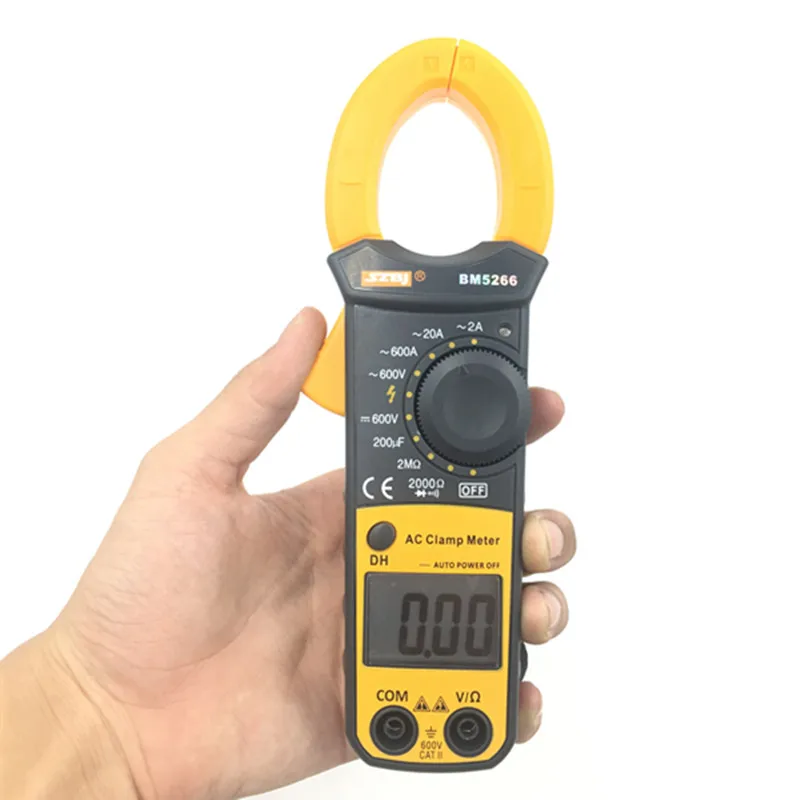 

BM5266 digital capacitance meter multimeter clamp meter ammeter FireWire discrimination