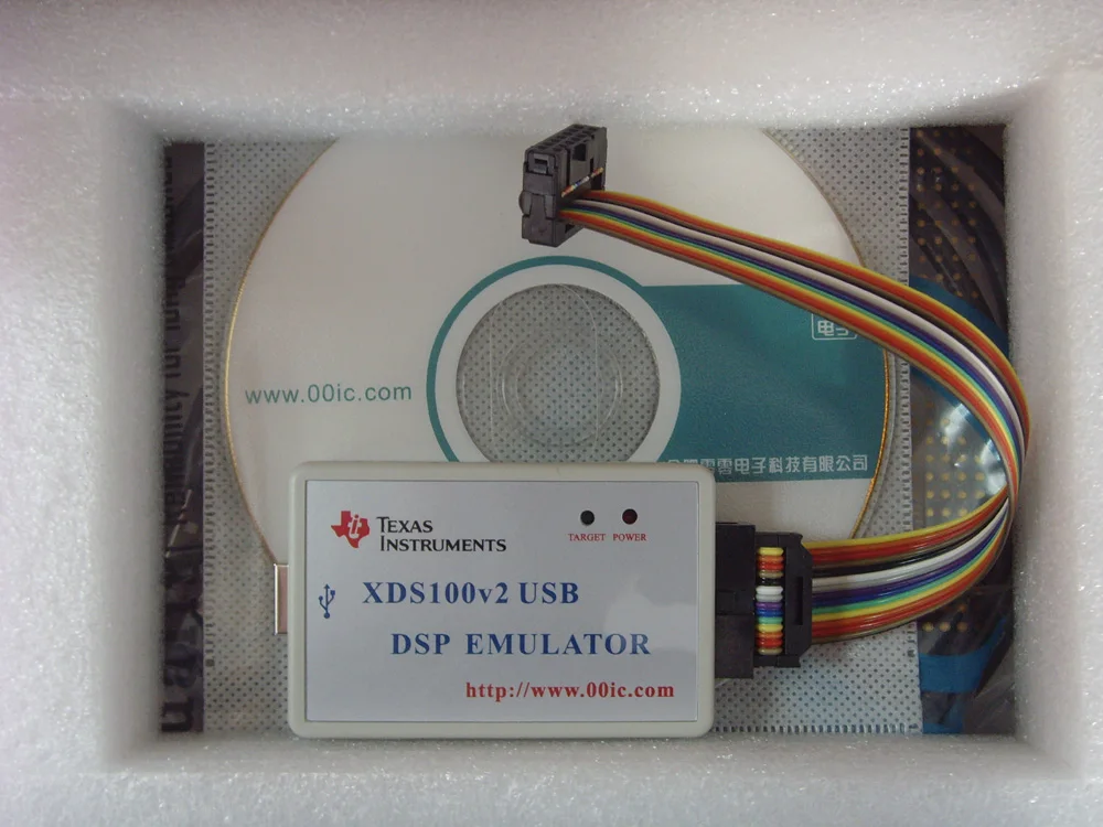 

00IC XDS100V2 USB2.0 TI DSP ARM CCS4 CCS5 CCS6 WIN7 WIN8