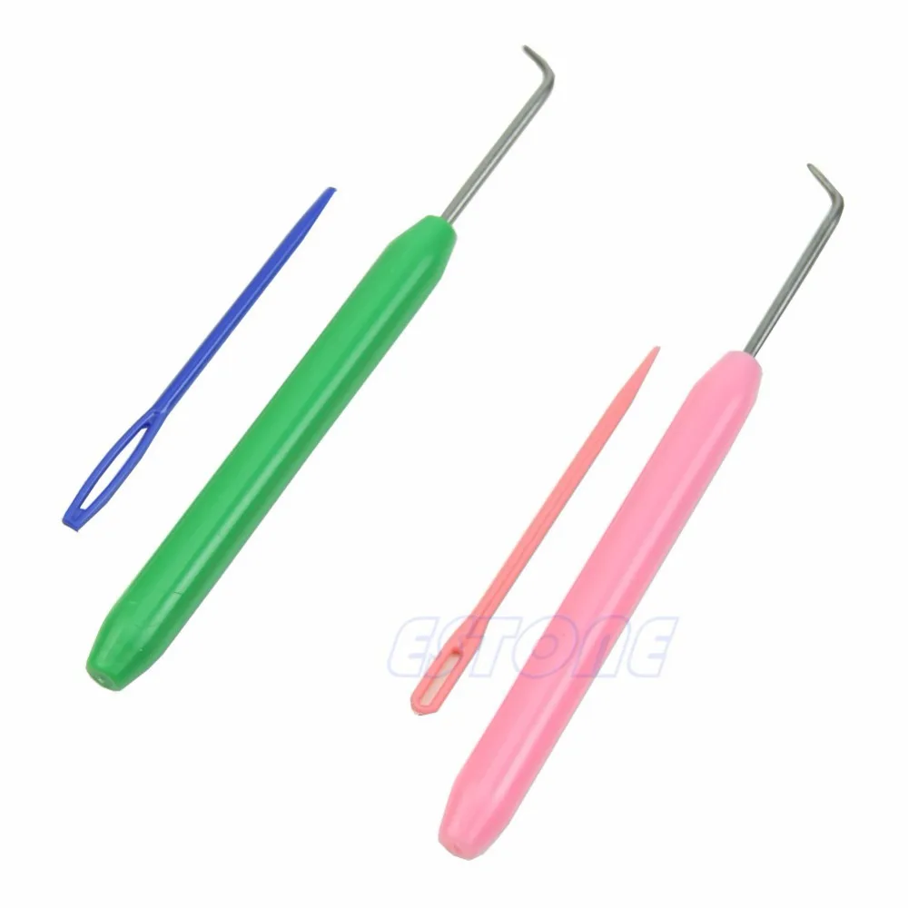 

1 Set Needle + Hook Crochet Hook Set For Knifty Knitter & Knitting Loom Hook Z07 Drop Shipping
