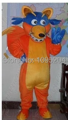 

BING RUI CO Dora'sfeiend fox Mascot costumes Holloween Fancy dress Fast shipping