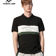 Пионерский лагерь, рубашки поло, рубашки поло для мужчин, Повседневная брендовая одежда, деловая Мужская дышащая летняя рубашка поло ADP908060