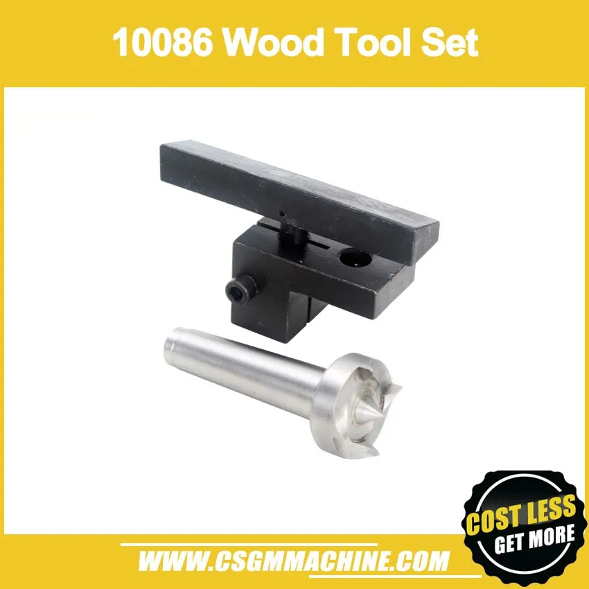 S//N:10064 Wood Toolrest with MT#3 Center SIEG C2 C3 SC2 SC3 Wood Tool rest