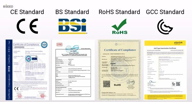 Bseed сенсорный выключатель 240 напряжение 1 канал 1 позиционный переключатель выключатель сенсорный с Стекло Панель белый сенсорный выключатель света ЕС Великобритания США AU