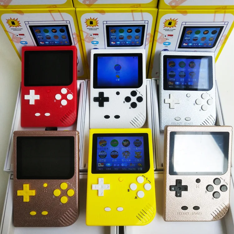 

coolbaby RS-69 3inch handheld game console 8GB built-in 2000 classic game console Retro games support download and archive