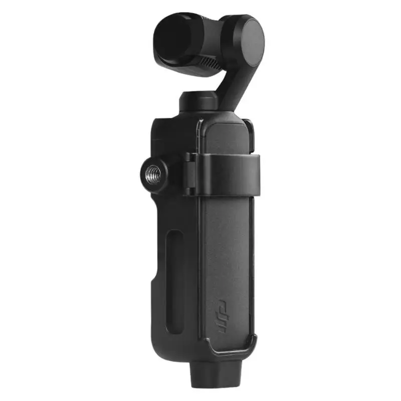 ALLOYSEED Защитный чехол рамка чехол для DJI OSMO Карманный ручной карданный Зажим для камеры 1/4 винт селфи палка стержень аксессуары комплект