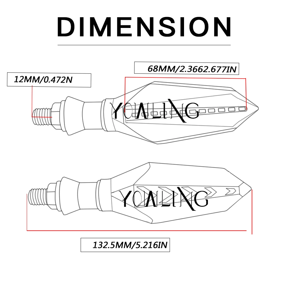 Мотоцикл 12 светодиодный указатель поворота мигалка Передние Задние фары для YAMAHA MT-09 MT09 MT125 TRACER 900 GT TRACER 900 GT