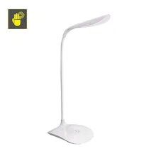 Светодиодный настольная лампа сенсорное управление 3-уровень затемнения Регулируемая Гусенек-белый [классу энергопотребления А+++]