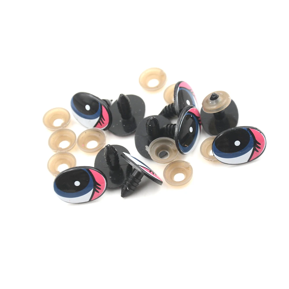 10Pcs New Design Cute Cartoon Plastic Safety Toy Eye Handmade Accessories For DIY Plush Dolls Animal Puppet Making