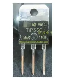 

Free Shipping 10pcs/lot TIP36C TIP36 POWER TRANSISTORS PNP 100V 25A TO-247.