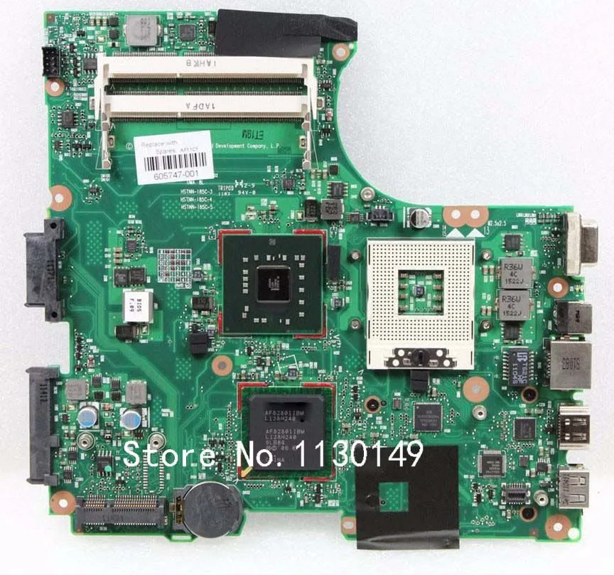 

605747-001 for HP Compaq 320 420 620 GM45 Laptop Motherboard CQ320 CQ420 CQ620 Fully Test