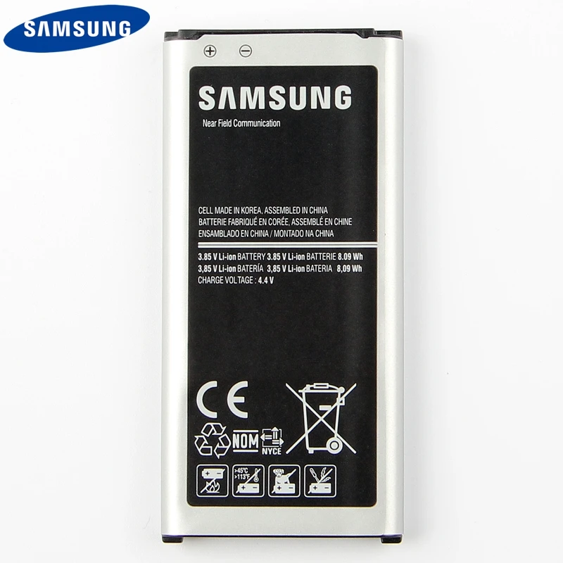 Аккумулятор samsung EB-BG800BBE EB-BG800CBE для samsung GALAXY S5 mini SM-G800F G870A G870W подлинный S5mini с NFC 2100 мАч