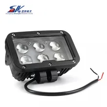 Новинка 4D refector 7 ''60 Вт 6000 мл работы Водонепроницаемый Offroad Лодка седельный тягач светодиодные drivingflood автомобилей головной свет 1 шт./лот