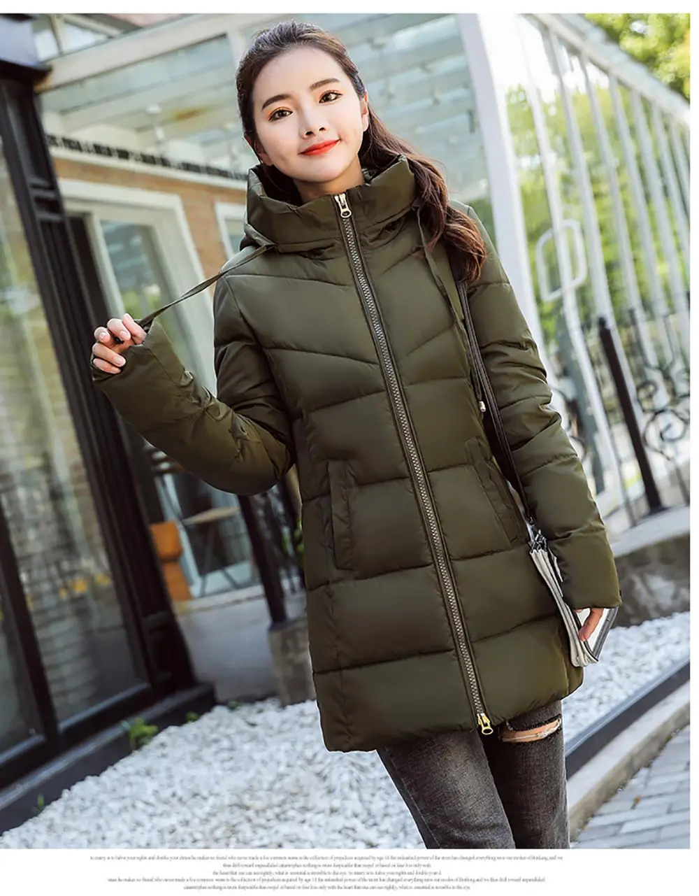 PinkyIsBlack осенне-зимняя куртка женская хлопковая куртка размера плюс 3XL зимнее пальто женская утепленная парка женская верхняя одежда с капюшоном