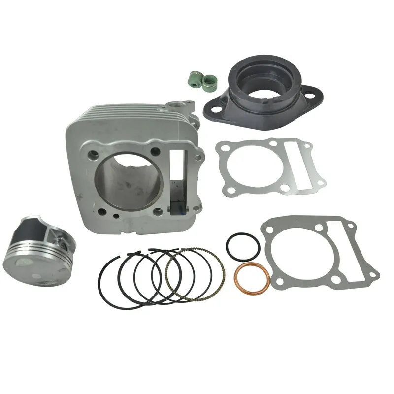 LOPOR piezas de motor de motocicleta de alta calidad para Suzuki DR200 DF200 VAN200 juego de bloques de cilindros y pistón y junta y puerto de nuevo