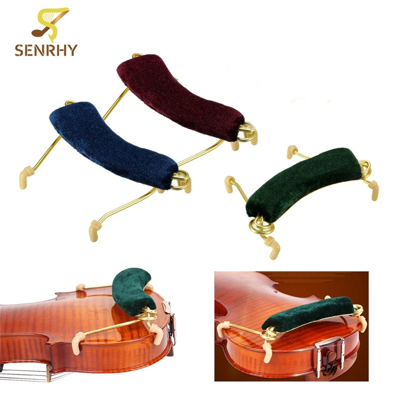 

New Spring Shoulder Rest Support Holder For Size 3/4 4/4 Violin Fiddle Musical Violin Parts & Accessories Wholesale