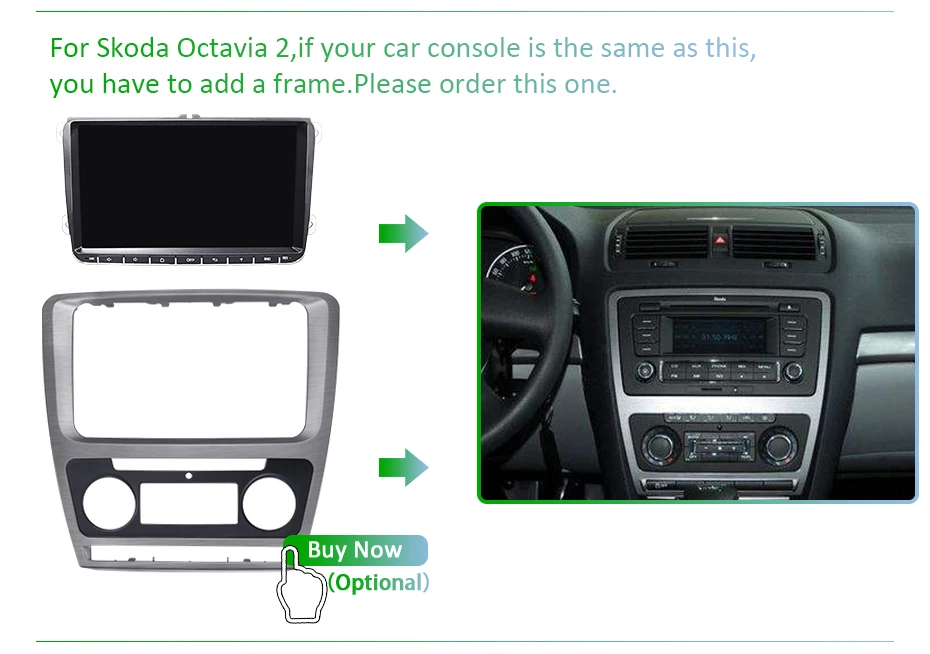 Best DSP Android 9.0 4G 64G Car GPS for Seat Altea Toledo VW Passat B6 CC GOLF 5 6 Polo Tiguan Touran radio Navigation NO DVD player 6