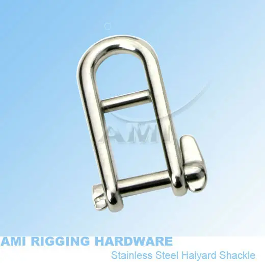 US $3.81 10% OFF|6mm, Halyard Shackle, stainless steel 316, AISI 316, marine hardware, boat hardware, rigging hardware|hardware cloth|hardware bed|hardware logos - AliExpress