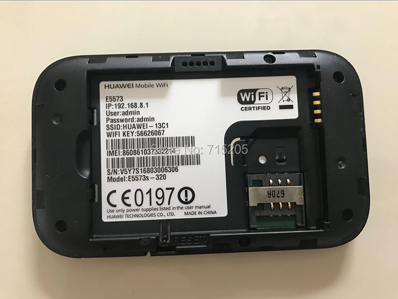 Разблокированный телефон роутер E5573 фреза CAT4 150M 4G LTE FDD 800/1800/2600 МГц беспроводная