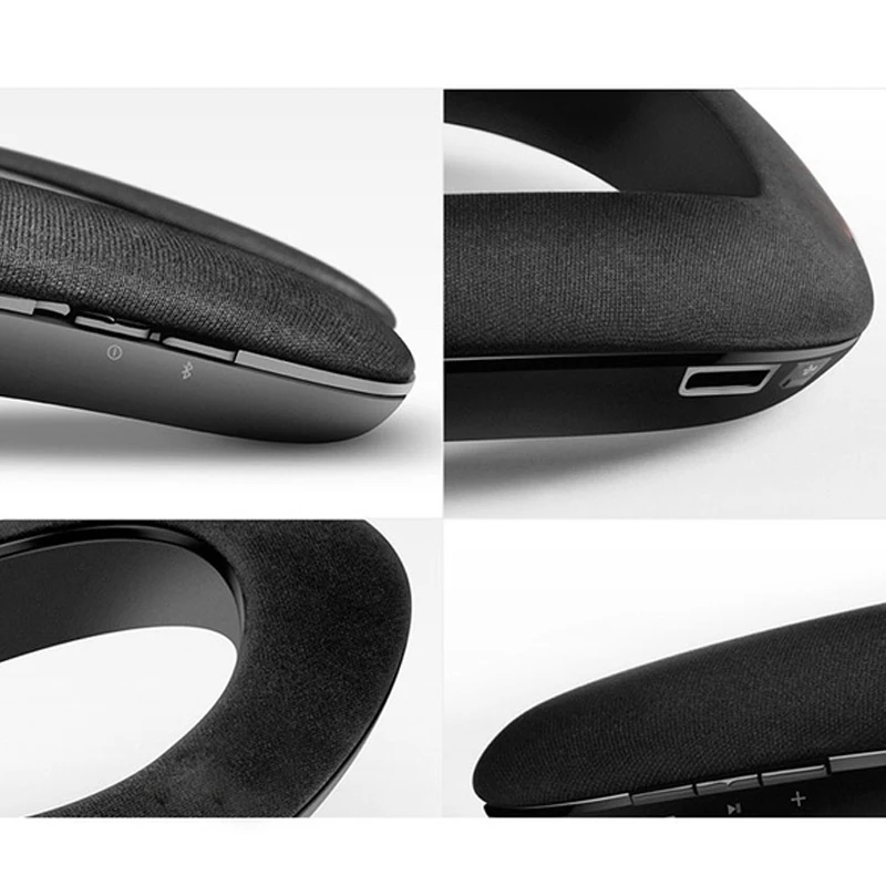 Многофункциональный переносной беспроводной Bluetooth динамик сабвуфер 360 градусов