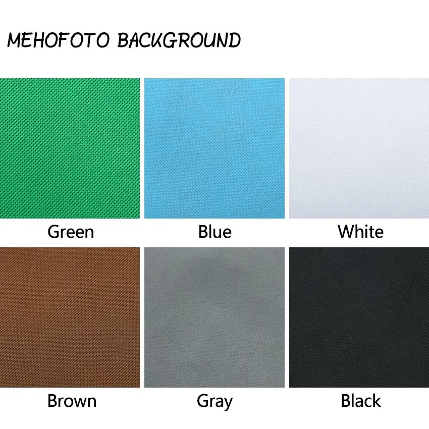 Фоны MEHOFOTO для портретной фотосъемки с зеленым экраном однотонные хромакей из