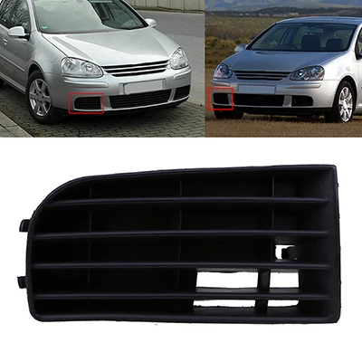 Posbay автомобильный передний бампер Нижняя решетка для VW Golf MK5 2004 2005 2006 2007 2008 2009 Авто Боковая Замена аксессуары - Цвет: 1 Pcs Right