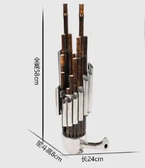 Китайский традиционный музыкальный инструмент бамбуковые SHENG древних свирель духовой инструмент sheng D Тон 17-клавишным белый медный Шэн