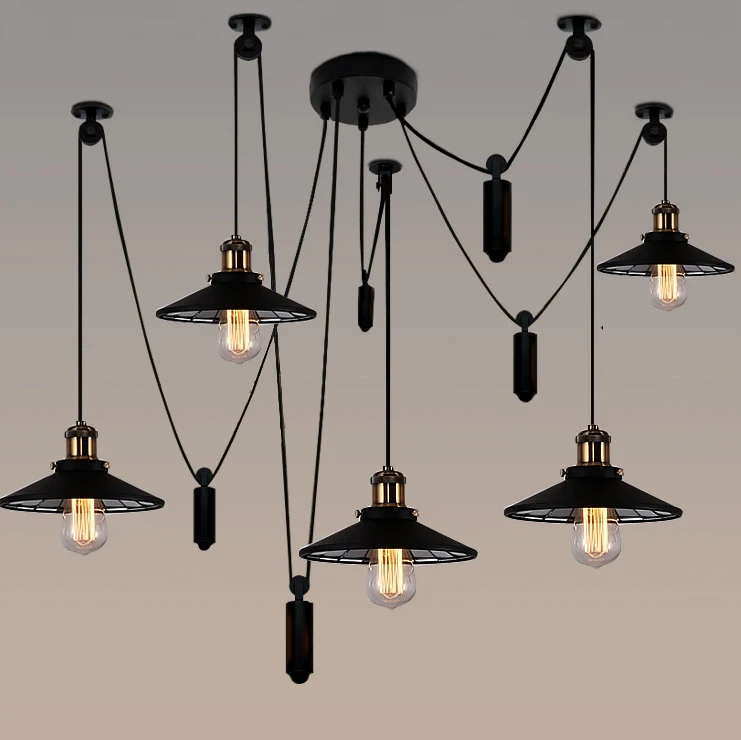 

led e27 Loft Industrial Iron Up And Down LED Lamp LED Light.Pendant Lights.Pendant Lamp.Pendant light For Store Foyer Bar