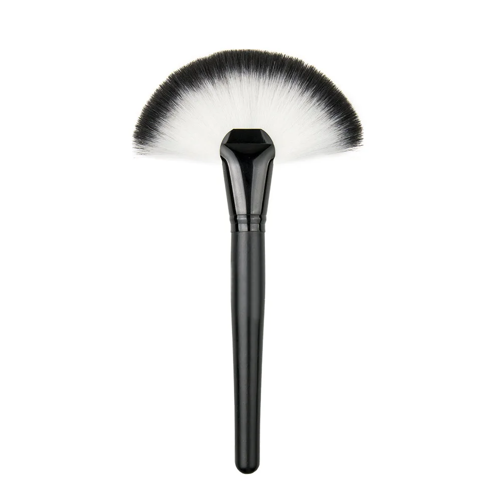 1Pc Soft Makeup Large Fan Brush Blush Powder Foundation Make Up Tool