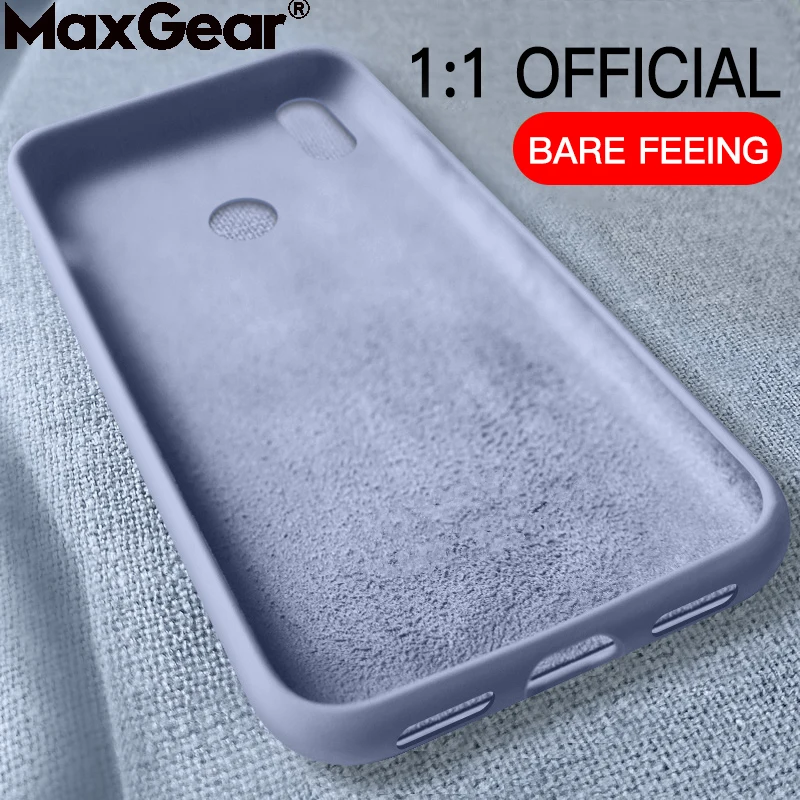 

Original Liquid Silicone Case For Xiaomi Mi 9 SE 8 Lite A2 MIX 2 3 2S 6X Mi Play Slim Soft Cover Cases Redmi Note 7 6 Pro 6A CC9