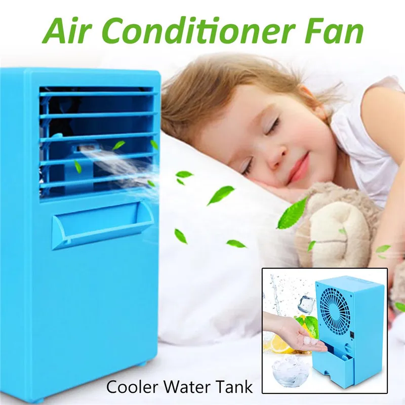 

VOGVIGO Multifunction Desktop Mini Air Conditioning Fan Home Cooler Digital Cooling System Low Noise UK Plug Mini Air Cooler