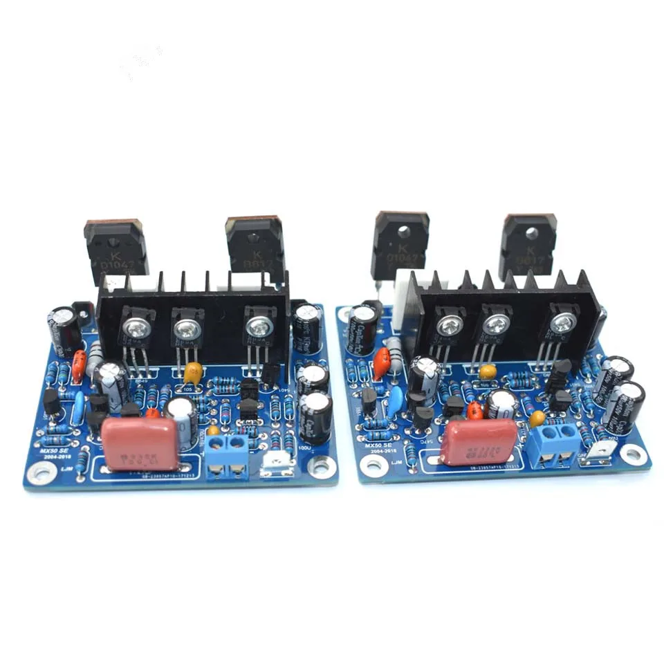 

HiFi MX50 SE 2.0 dual channel 100W+ 100W Stereo Power amplifier DIY KIT and finished board