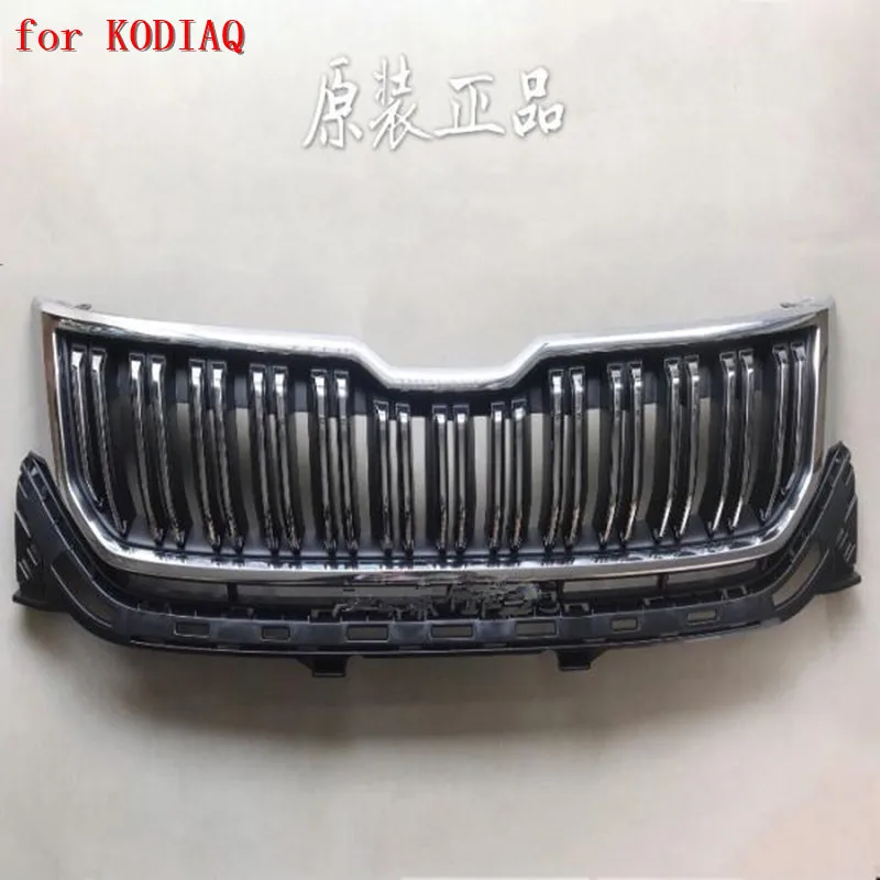 

Car accessories ABS Original authentic car Front Grille Around Trim Racing Grills Trim Car-styling for SKODA KODIAQ 2017 2018