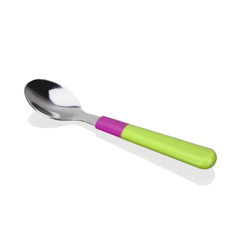 Baby Feeding Spoon Children Stainless Steel 304 Flatware BPA free Kids Tableware Utensils (10)