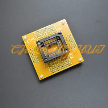 

IC TEST QFP128 test socket TQFP128 LQFP128 QFP128 With PCB board ic socket Pitch=0.5mm Size=14.5x20.5mm 17.2x23.2mm